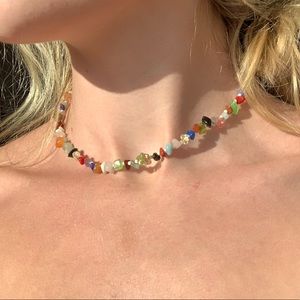 SOLD ON DIFFERENT SITE 7 Chakras Healing Crystal Necklace